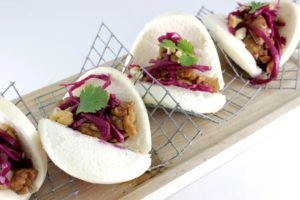 Bao de mollejas