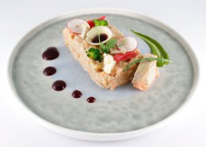 Tartar de trucha del Saja